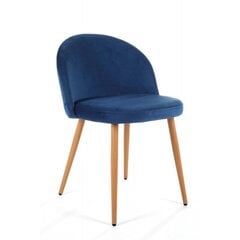 Valgomojo kėdė SJ.075, mėlyna kaina ir informacija | Virtuvės ir valgomojo kėdės | pigu.lt