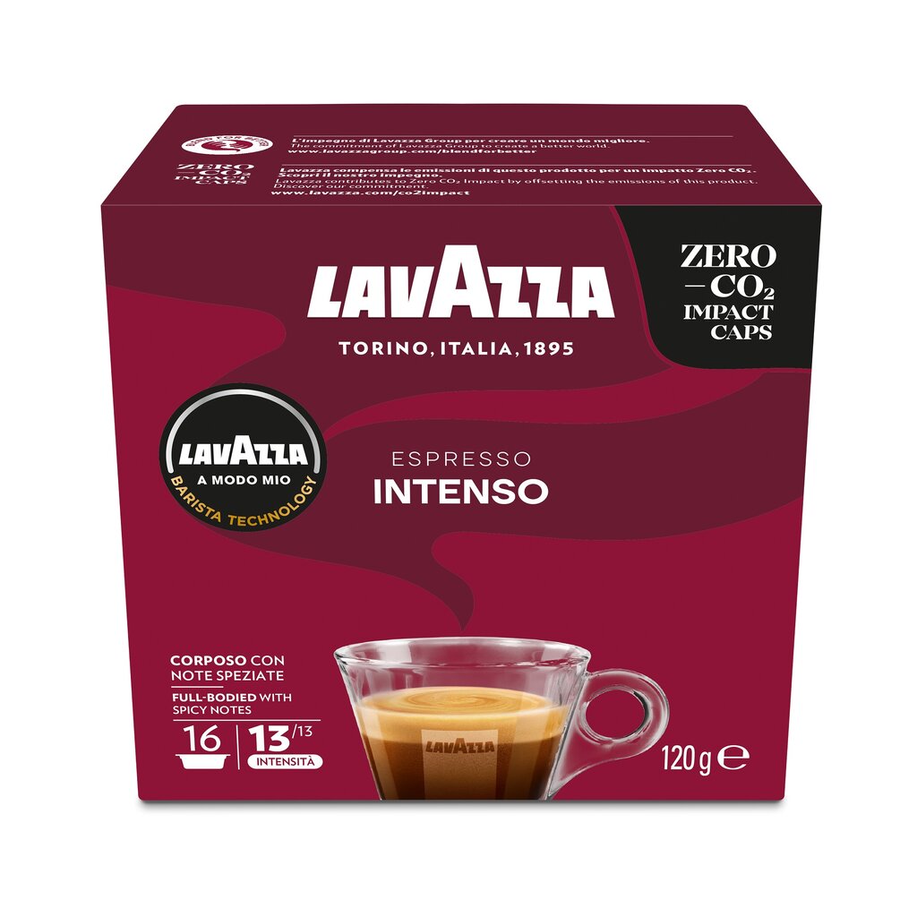 Lavazza kavos kapsulės A Modo Mio Intenso, 16 vnt. kaina ir informacija | Kava, kakava | pigu.lt