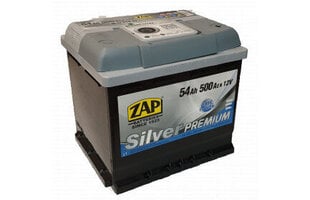 Akumuliatorius ZAP Silver Premium 54Ah 500A kaina ir informacija | Akumuliatoriai | pigu.lt