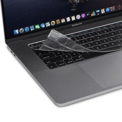 Защита клавиатуры Moshi ClearGuard MB для MacBook Pro 16 дюймов / MacBook Pro 13 дюймов, 2020 г., ЕС цена и информация | Клавиатуры | pigu.lt