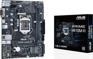 Asus Prime H410M-R-SI kaina ir informacija | Pagrindinės plokštės | pigu.lt