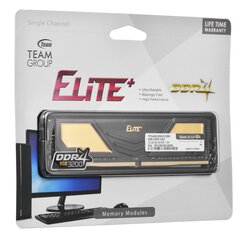Team Group ELITE PLUS TPD48G3200HC2201 memory module 8 GB 1 x 8 GB DDR4 3200 MHz kaina ir informacija | Operatyvioji atmintis (RAM) | pigu.lt