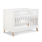 Kūdikio lovytė Noah,120x60 cm, balta kaina ir informacija | Kūdikių lovytės | pigu.lt