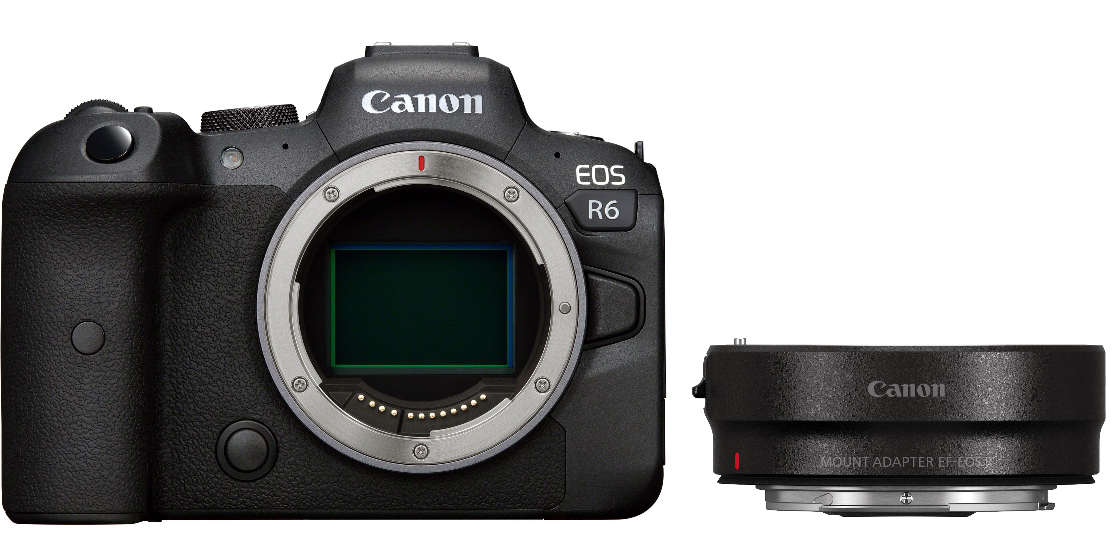 Цифровой фотоаппарат Canon EOS R6 Body + Mount Adapter EF-EOS R цена |  pigu.lt