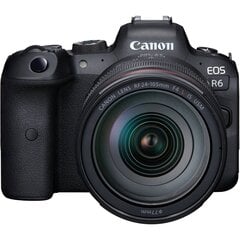 Canon EOS R6 + RF 24-105mm f/4L IS USM kaina ir informacija | Skaitmeniniai fotoaparatai | pigu.lt