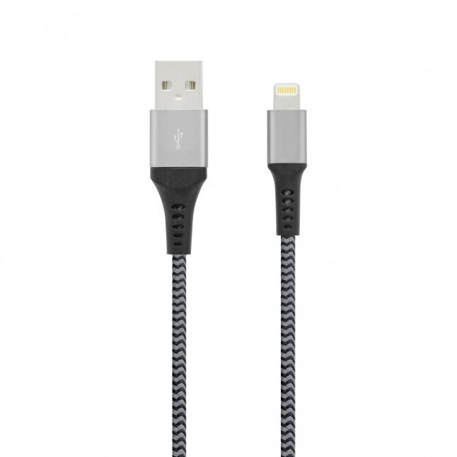 Toti UABCABNMFI2M250-BLK USB, 2m kaina ir informacija | Laidai telefonams | pigu.lt