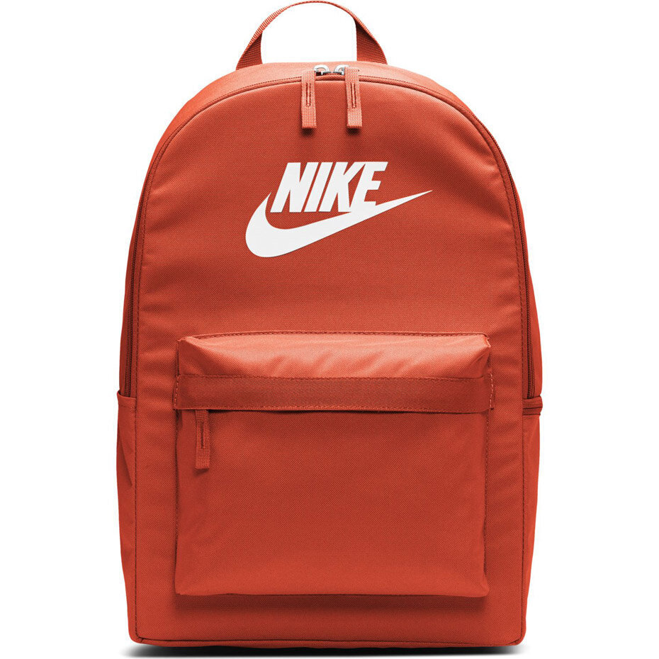 Sportinė kuprinė Nike Heritage 2.0 BA5879 891, 19 l, oranžinė цена и информация | Kuprinės ir krepšiai | pigu.lt