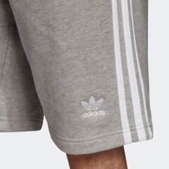 Шорты мужские Adidas 3 Stripes Short, серые цена и информация | Мужские шорты | pigu.lt