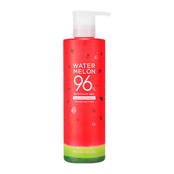 Glotninamasis veido ir kūno gelis Holika Holika Watermelon 96% 390 ml kaina ir informacija | Kūno kremai, losjonai | pigu.lt