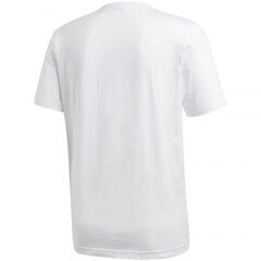 Футболка мужская Adidas Essentials Plain Tee, белая цена и информация | Мужская спортивная одежда | pigu.lt