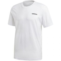 Футболка мужская Adidas Essentials Plain Tee, белая цена и информация | Мужская спортивная одежда | pigu.lt