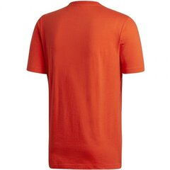 Marškinėliai vyrams Adidas Essentials Plain Tee, raudoni kaina ir informacija | Sportinė apranga vyrams | pigu.lt