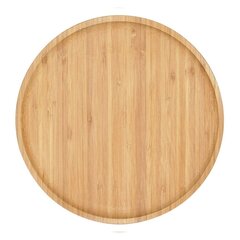 Tарелка-подставка для сервировки еды, бамбук, MPL Consulting цена и информация | Посуда, тарелки, обеденные сервизы | pigu.lt