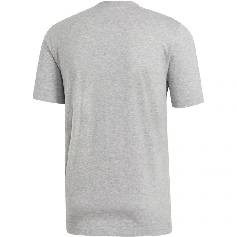 Marškinėliai vyrams Adidas Essentials Plain Tee, pilki kaina ir informacija | Sportinė apranga vyrams | pigu.lt