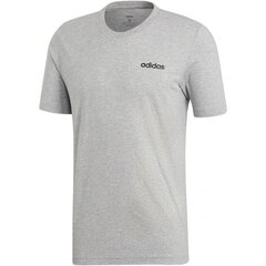 Мужская футболка Adidas Essentials Plain Tee, серая цена и информация | Мужская спортивная одежда | pigu.lt