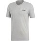 Marškinėliai vyrams Adidas Essentials Plain Tee, pilki цена и информация | Sportinė apranga vyrams | pigu.lt