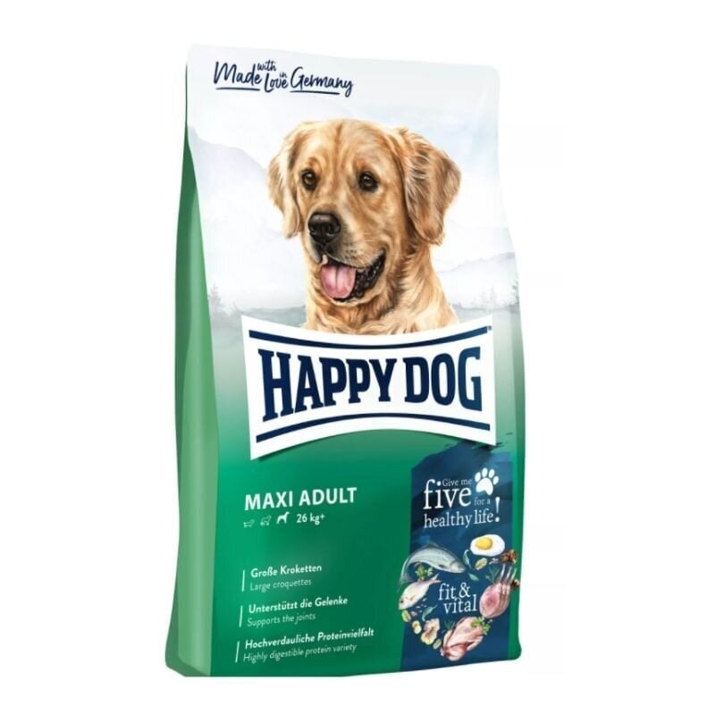 Happy Dog maistas suaugusiems didelių veislių šunims Maxi Adult 14 kg цена и информация | Sausas maistas šunims | pigu.lt