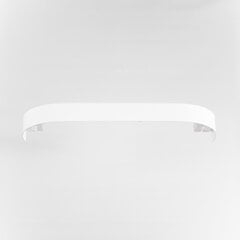 Karnizas lubinis 1 bėgelio (sukomplektuotas) baltos sp., 300 cm kaina ir informacija | Karnizai | pigu.lt