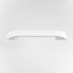 Karnizas lubinis 3 bėgelių (sukomplektuotas) baltos sp.  , 170 cm цена и информация | Карнизы | pigu.lt