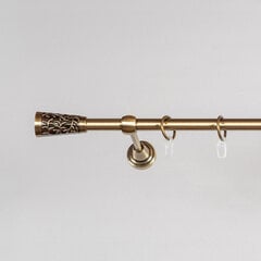 Karnizas SEVILLA viengubas Ø16mm šv. send. aukso sp., 300 cm kaina ir informacija | Karnizai | pigu.lt
