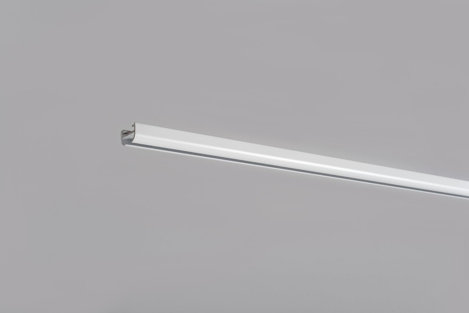 Sukomplektuotas aliuminio karnizas „D-PROFILIS“ baltos sp., 300 cm kaina ir informacija | Karnizai | pigu.lt
