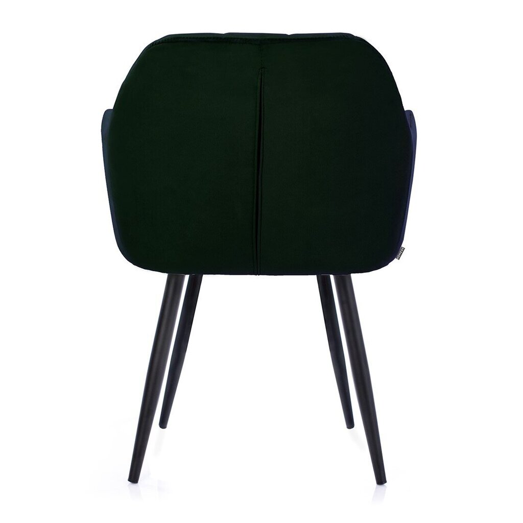 Kėdė Homede Stillo, tamsiai žalia kaina ir informacija | Virtuvės ir valgomojo kėdės | pigu.lt