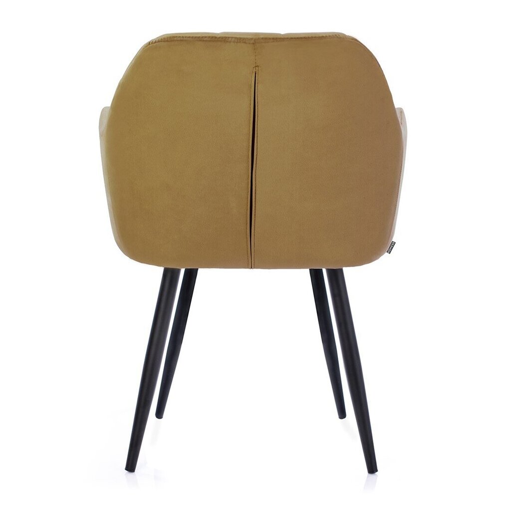 Kėdė Homede Stillo, tamsiai geltona kaina ir informacija | Virtuvės ir valgomojo kėdės | pigu.lt
