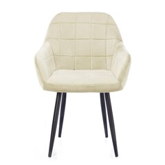 Kėdė Homede Stillo, šviesios smėlio spalvos kaina ir informacija | Virtuvės ir valgomojo kėdės | pigu.lt