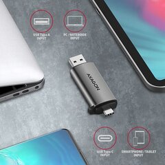 Axagon CRE-SAC цена и информация | Адаптеры, USB-разветвители | pigu.lt