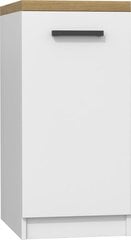 Шкаф кухонный напольный D-45/82, белый цена и информация | Кухонные шкафчики | pigu.lt