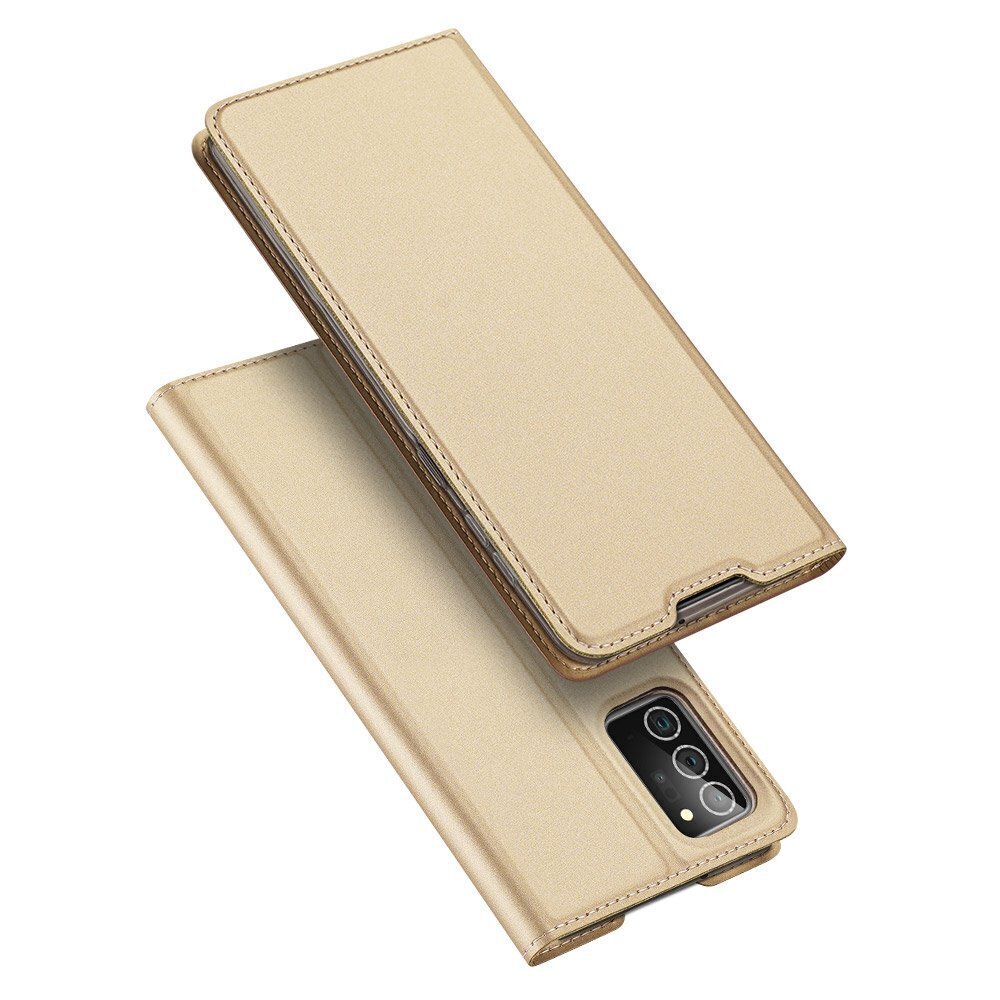 DUX DUCIS Skin Pro dėklas skirtas Samsung Galaxy Note 20, Gold цена и информация | Telefono dėklai | pigu.lt