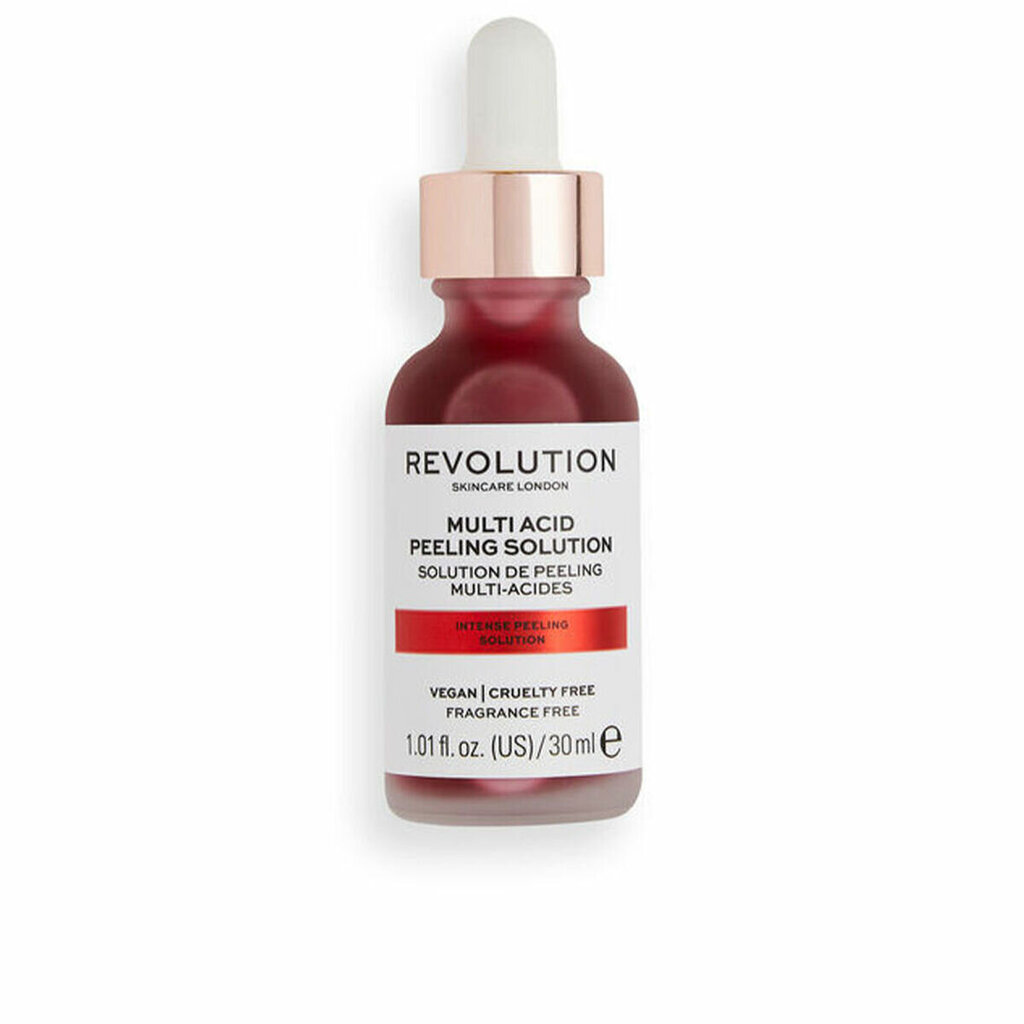 Veido serumas Revolution Skincare Multi Acid Peeling Solution, 30ml kaina ir informacija | Veido prausikliai, valikliai | pigu.lt