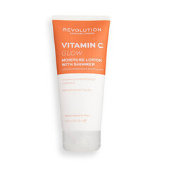 Maitinamasis kūno losjonas Revolution Skincare Skincare Body Vitamin C Moisture Lotion, 200ml kaina ir informacija | Kūno kremai, losjonai | pigu.lt