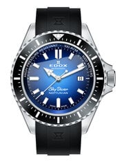 Vyriškas laikrodis Edox Skydiver Neptunian Limited Edition, 80120 3NCA BUIDN kaina ir informacija | Vyriški laikrodžiai | pigu.lt