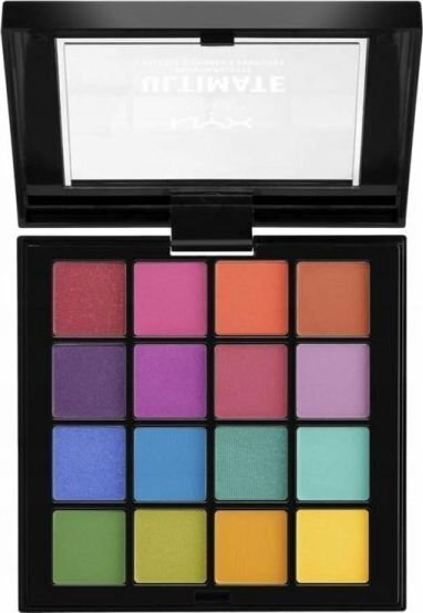 Akių šešėlių paletė Nyx Ultimate Shadow Palette brights kaina | pigu.lt