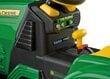 Vaikiškas vienvietis elektrinis traktorius Peg Perego John Deere Ground Force with trailer 12V, žalias kaina ir informacija | Elektromobiliai vaikams | pigu.lt