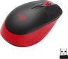 Logitech M190, raudona цена и информация | Pelės | pigu.lt