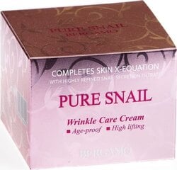 Крем для лица с муцином улитки антивозрастной Bergamo Pure Snail Wrinkle Care Cream 50 гр. цена и информация | Кремы для лица | pigu.lt