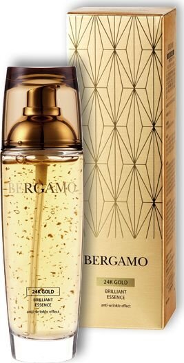 Veido esencija Bergamo 24k Gold Brilliant Essence, 110 ml цена и информация | Veido aliejai, serumai | pigu.lt