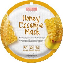 Листовая маска для лица Purederm Honey 18 г цена и информация | Маски для лица, патчи для глаз | pigu.lt