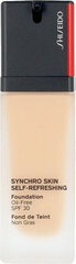 Shiseido Synchro Skin Self-Refreshing Foundation SPF 30 - Long-lasting makeup 30 мл 260 Cashmere #EABD96 цена и информация | Пудры, базы под макияж | pigu.lt