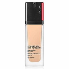 Shiseido Synchro Skin Self-Refreshing Foundation SPF 30 - Long-lasting makeup 30 мл 220 Linen #F4CFA5 цена и информация | Пудры, базы под макияж | pigu.lt