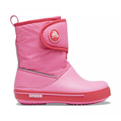Сапоги детские Crocs™ Kids' Crocband II.5 Gust Boot, розовые цена и информация | Детские сапоги | pigu.lt