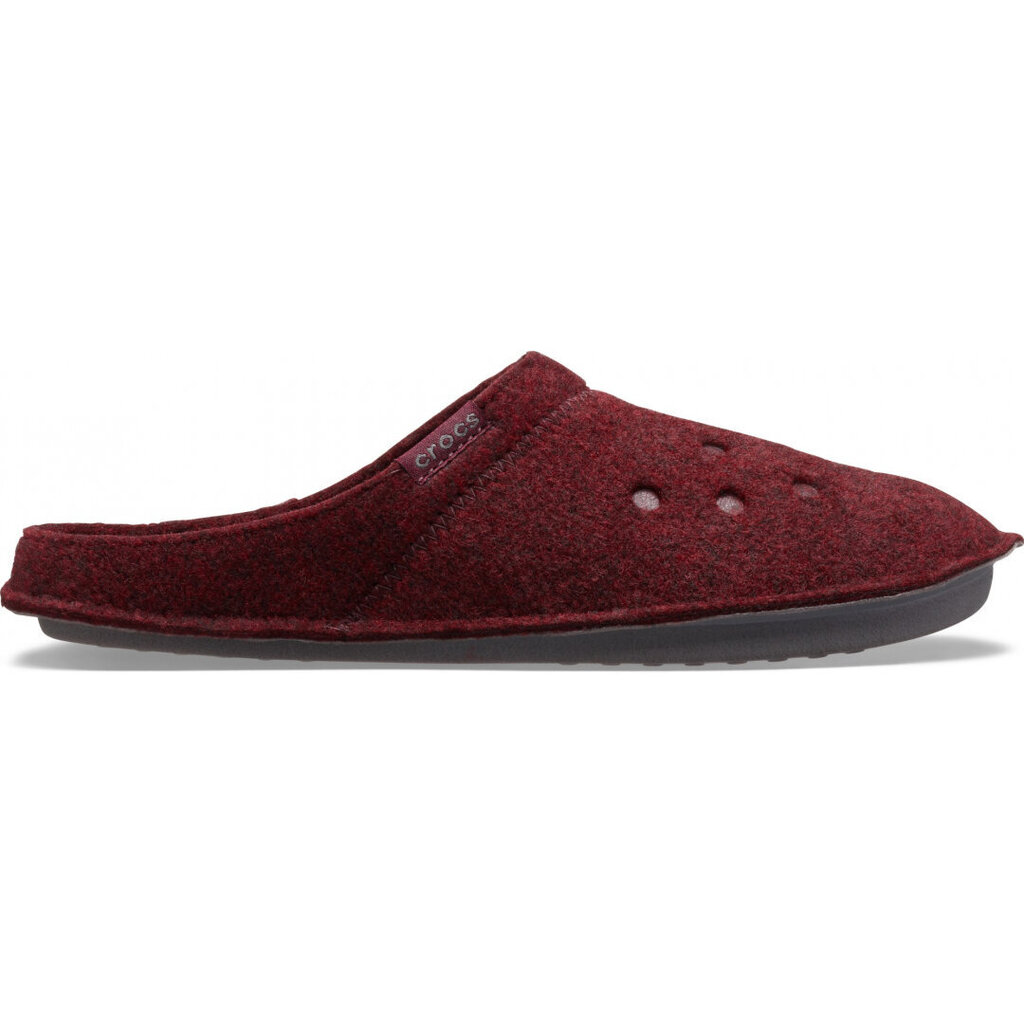 Crocs™ moteriškos šlepetės Classic Slipper, raudonos kaina ir informacija | Šlepetės moterims | pigu.lt