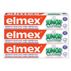Dantų pasta vaikams Elmex Junior, 3x75 ml kaina ir informacija | Dantų šepetėliai, pastos | pigu.lt