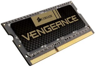 Corsair Vengeance, 8GB (2x4GB), DDR3,1600MHz, SODIMM, CL9, 1.5V kaina ir informacija | Operatyvioji atmintis (RAM) | pigu.lt