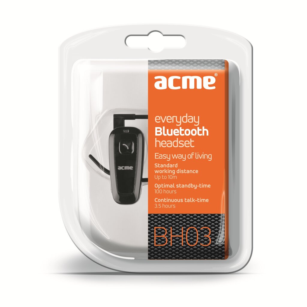 Laisvų rankų įranga Acme BH03 Everyday Bluetooth kaina ir informacija | Laisvų rankų įranga | pigu.lt