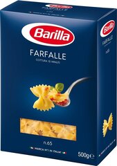 Макаронные изделия «Barilla» Farfalle, 500 г цена и информация | Макароны | pigu.lt