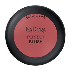 Skaistalai IsaDora Perfect, 4,5 g, 05 Coral Pink цена и информация | Бронзеры (бронзаторы), румяна | pigu.lt