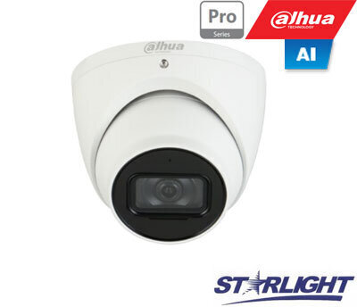 NET CAMERA 4MP IR EYEBALL AI/IPC-HDW5442TM-ASE-0280B DAHUA kaina ir informacija | Stebėjimo kameros | pigu.lt